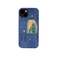 Cozy Christmas Window Phone Case – Festive and Artistic Design