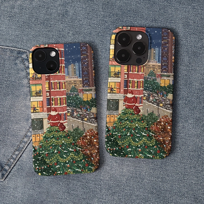 Urban Christmas Wonderland Phone Case