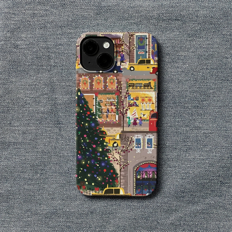 Christmas City Lights Phone Case
