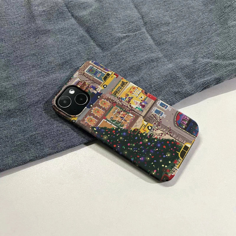 Christmas City Lights Phone Case