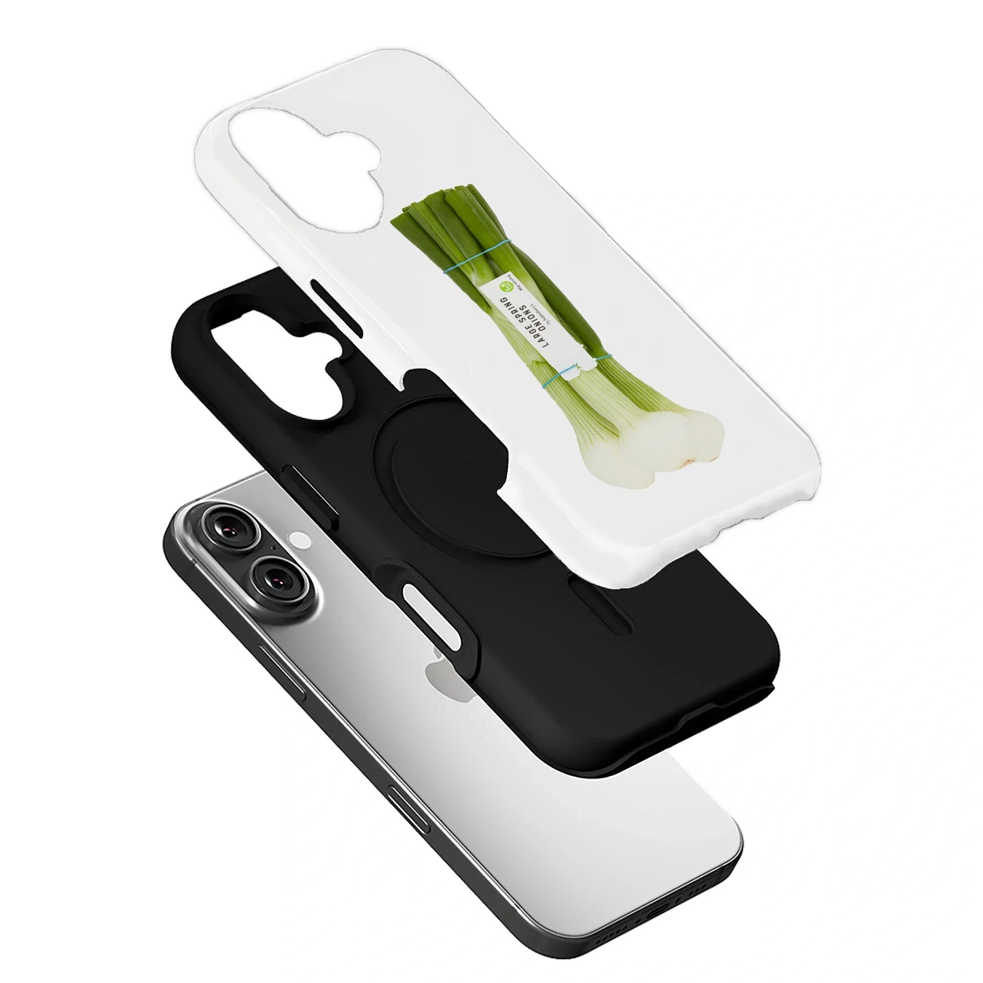 Minimalist Green Onion Phone Case