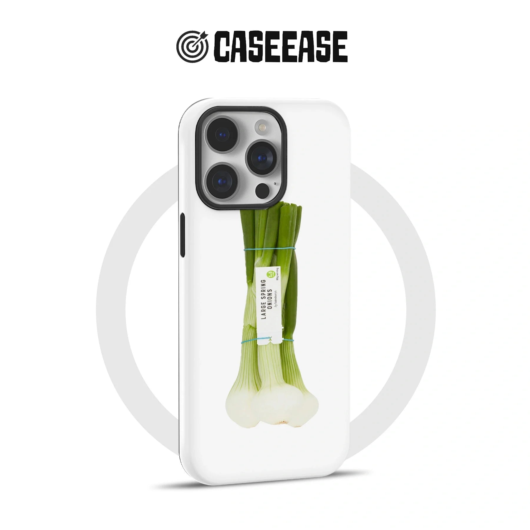 Minimalist Green Onion Phone Case