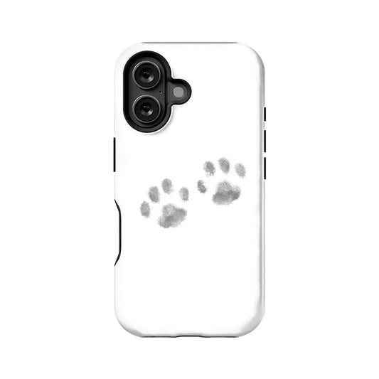 Minimalist Paw Print Phone Case – Subtle and Sentimental Design