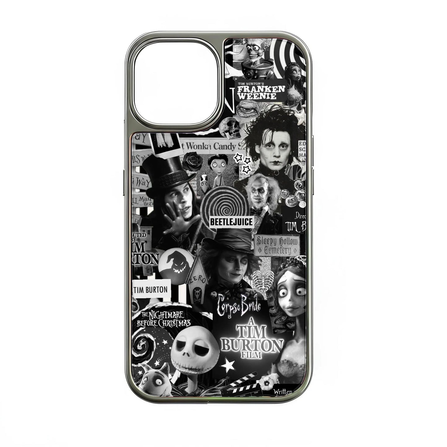 Holographic Chrome Phone Case - Tim Burton Collection