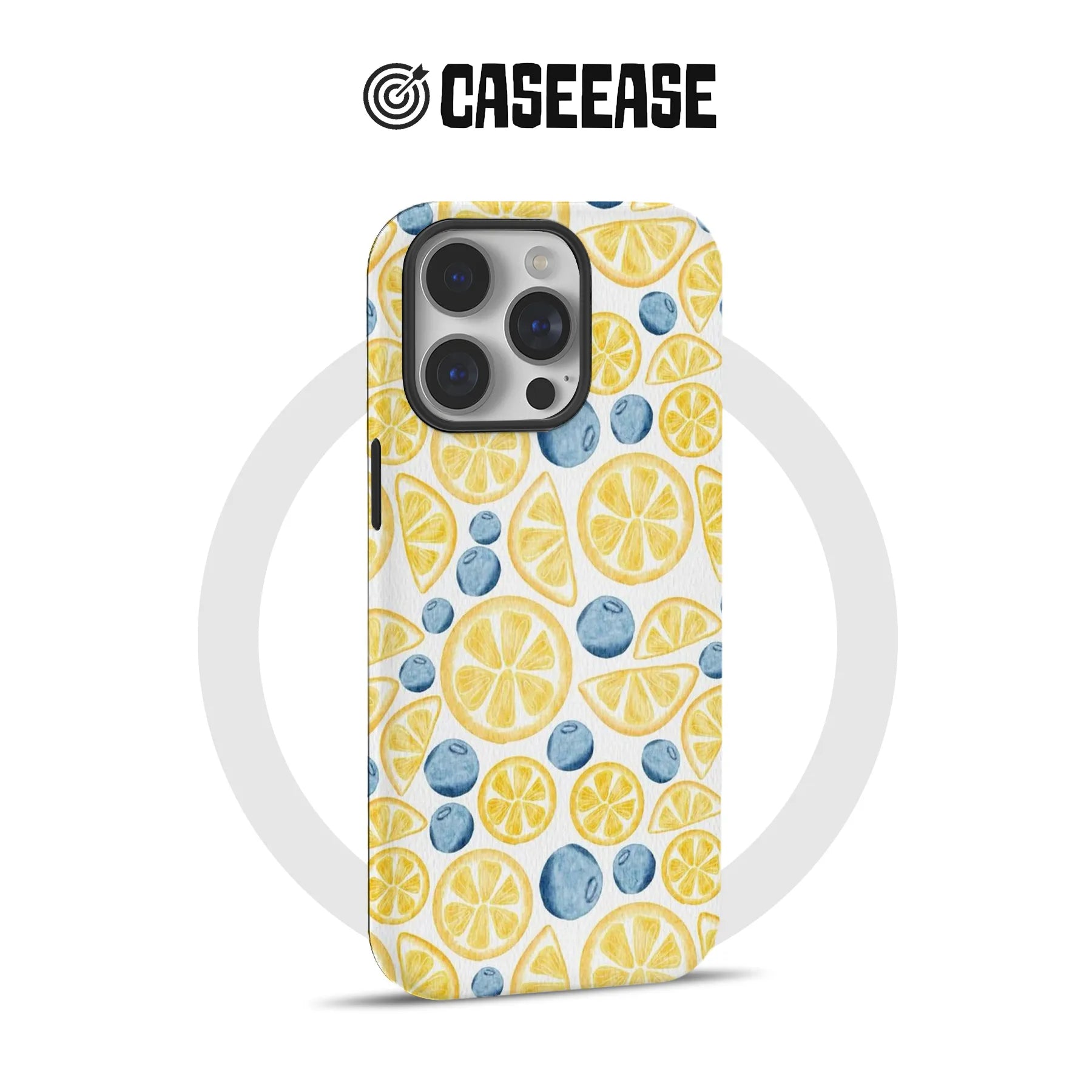 Citrus and Berry Phone Case - Bright and Cheerful Design