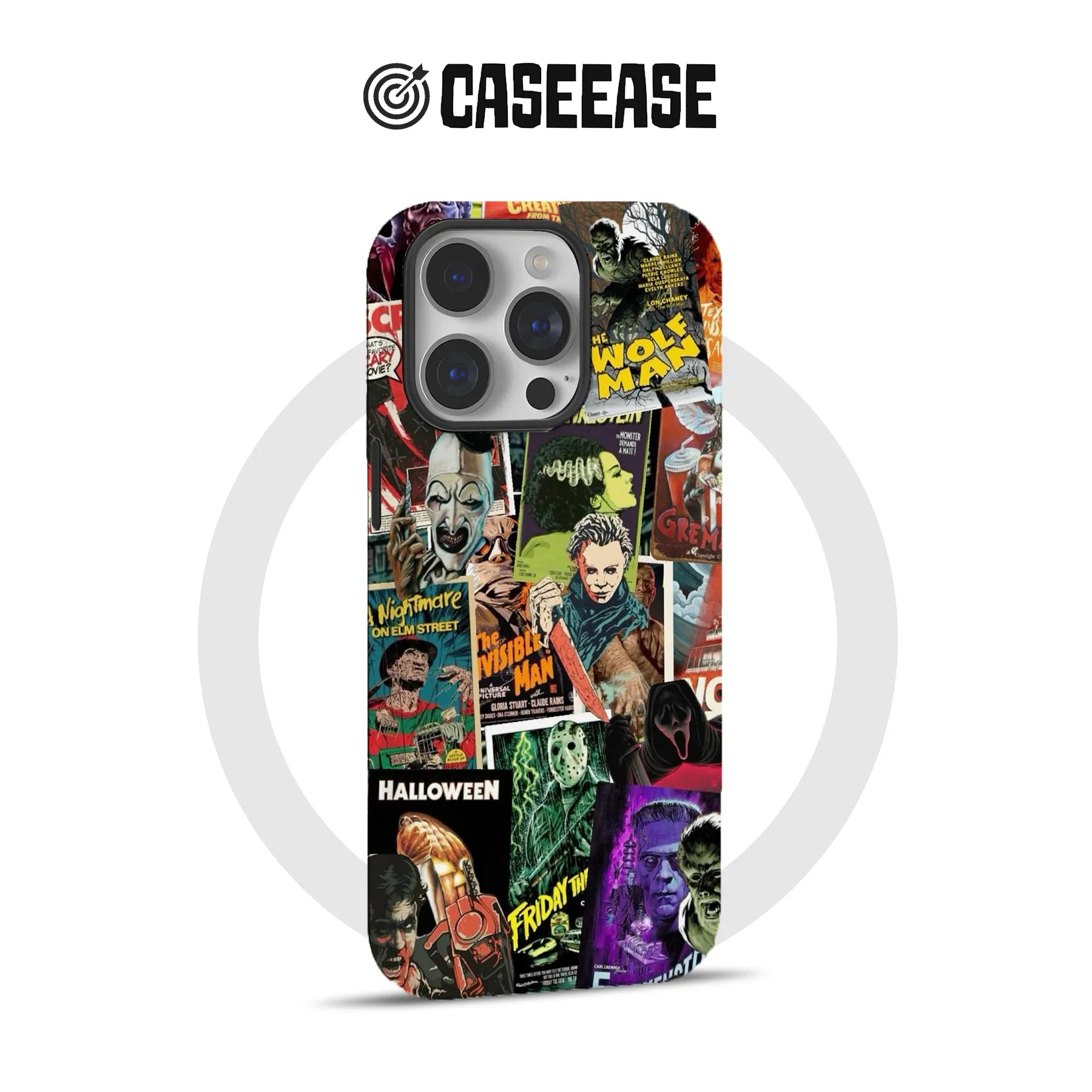 Vintage Horror Movie Phone Case