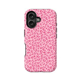 Pink Leopard Print Phone Case