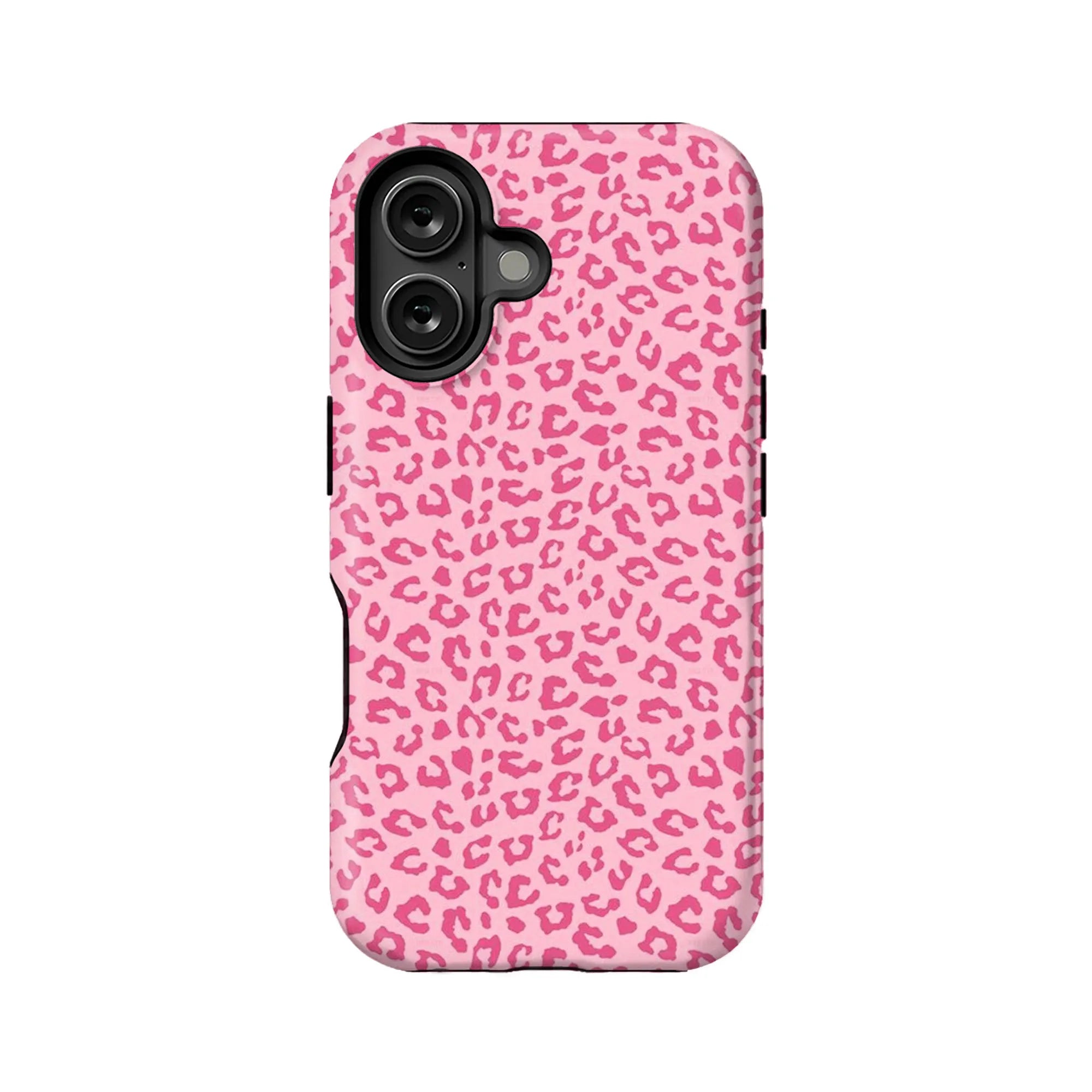 Pink Leopard Print Phone Case