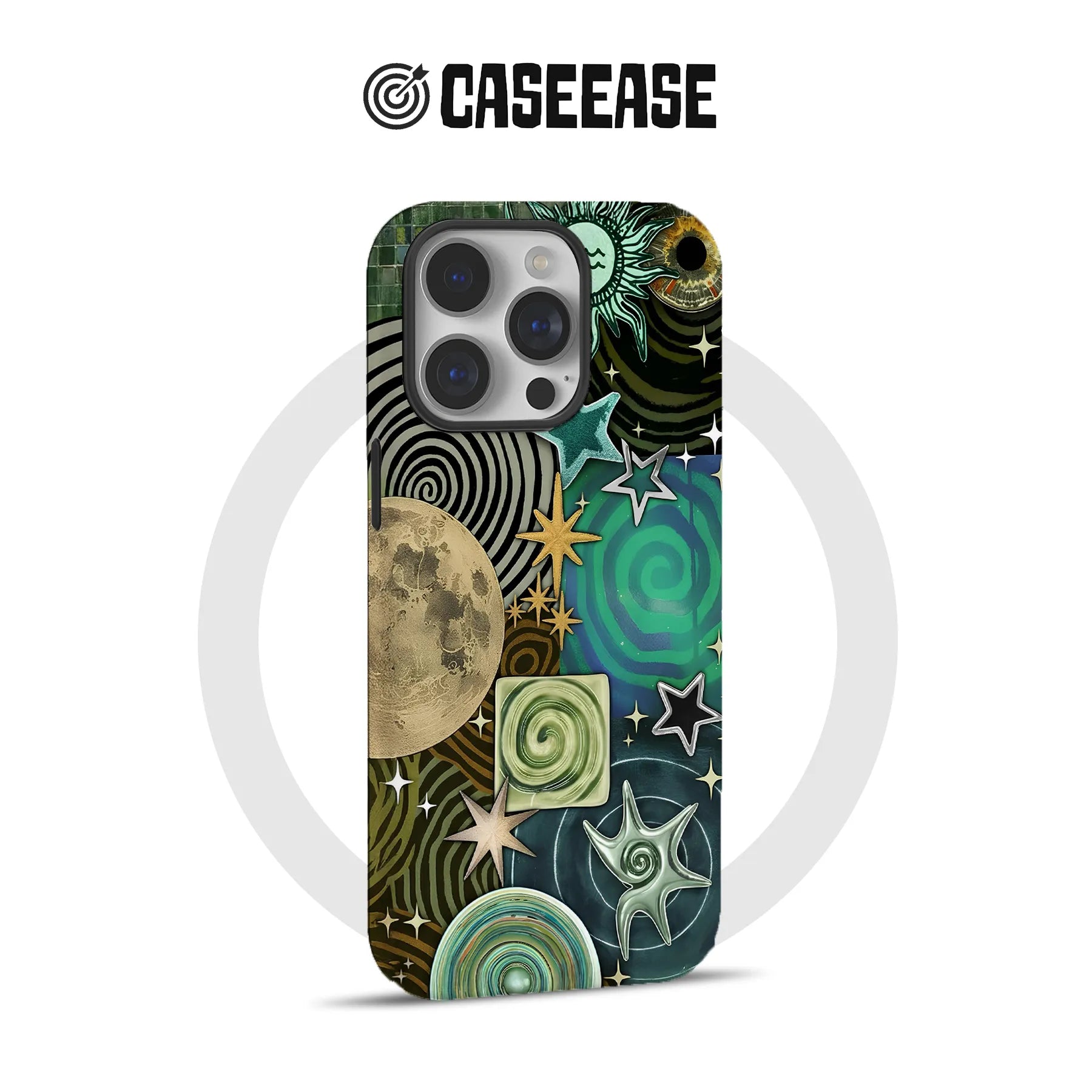 Galaxy Vortex iPhone 16 phone case