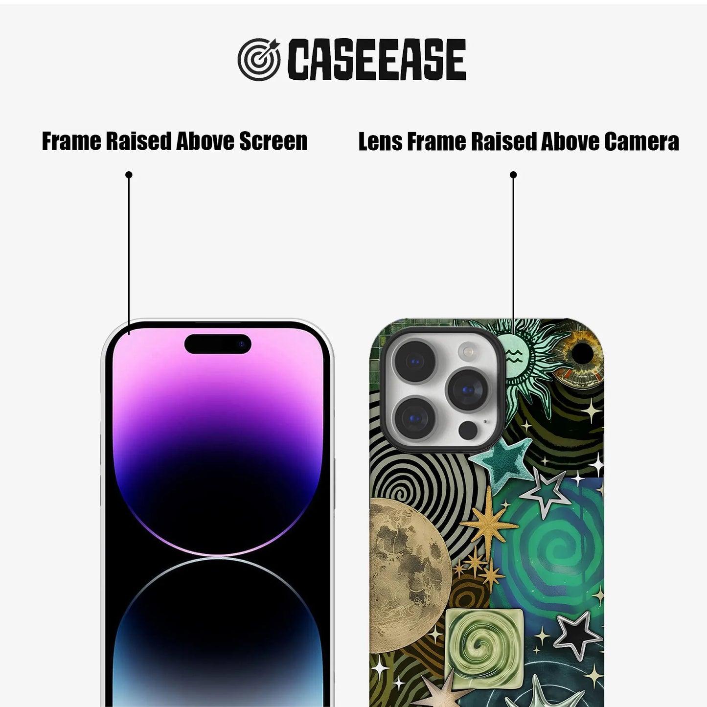 Galaxy Vortex iPhone 16 phone case