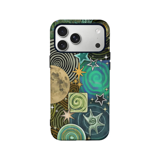 Galaxy Vortex iPhone 16 phone case