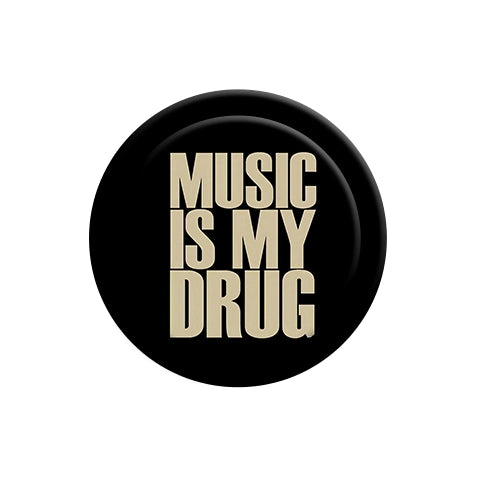 "MUSIC IS MY DRUG" Phone Grip & Stand - Music Lover PopSocket Style Holder