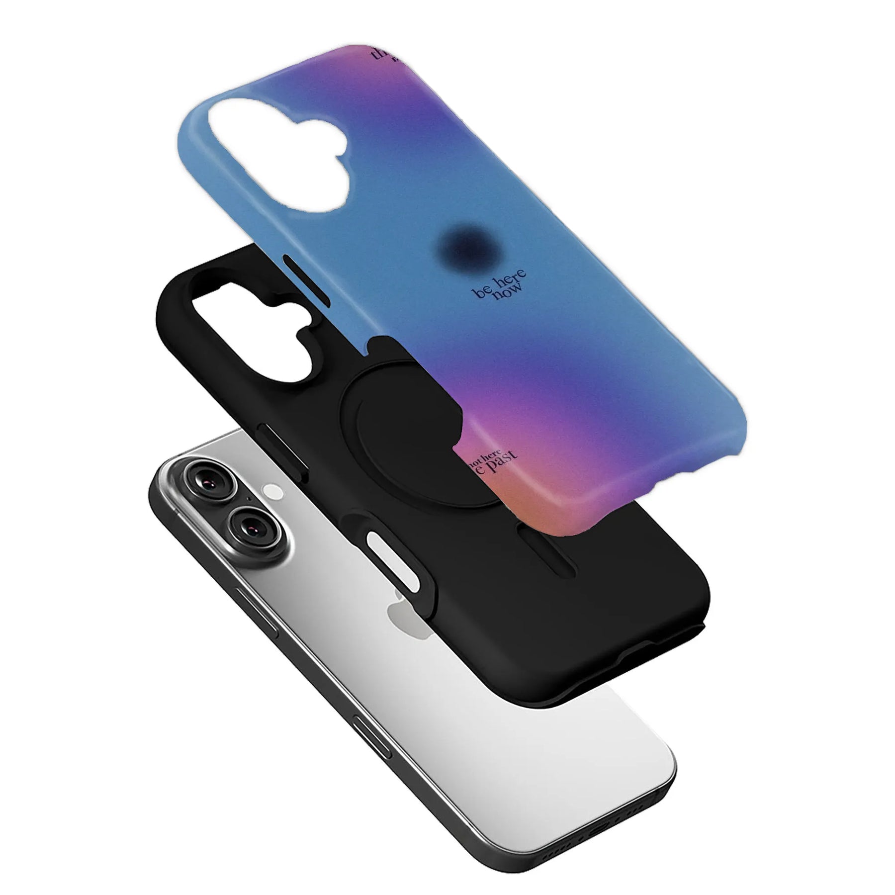 Be Here Now 그라데이션 폰 케이스