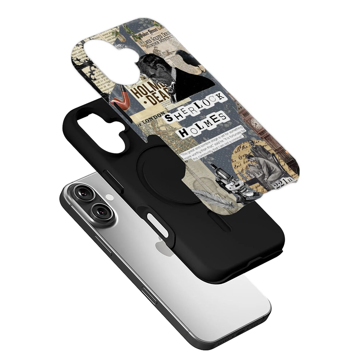 Sherlock Holmes Vintage Phone Case
