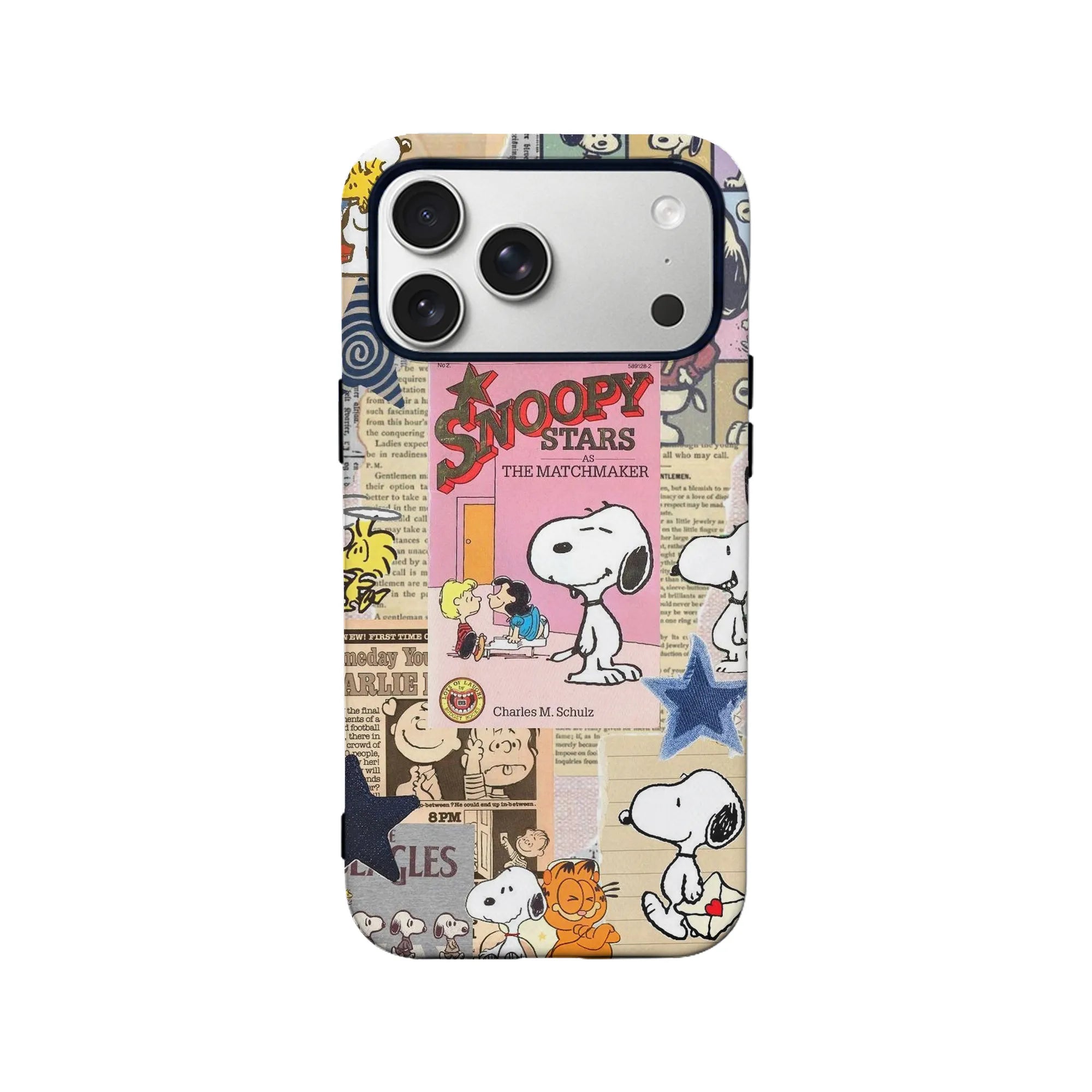 Snoopy Matchmaker Phone Case - Fun & Colorful Design