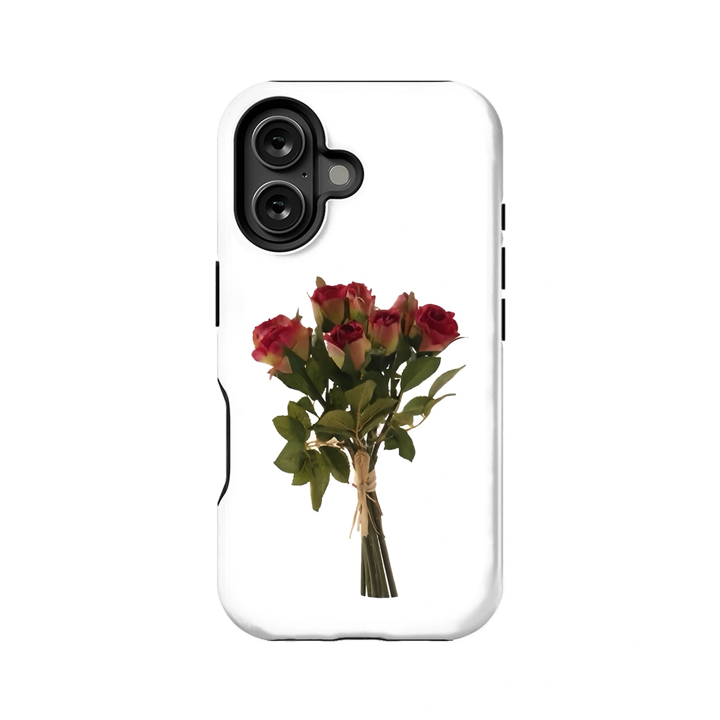 Romantic Red Rose Bouquet Phone Case – Classic and Timeless Design