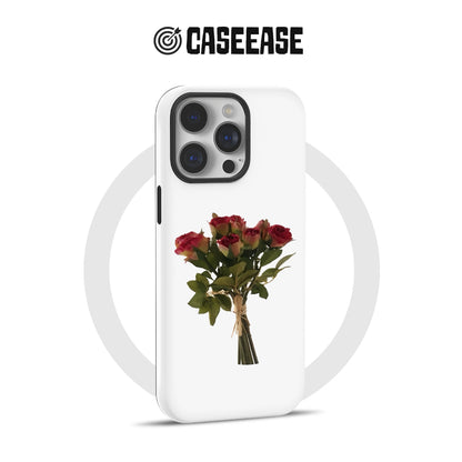 Romantic Red Rose Bouquet Phone Case – Classic and Timeless Design