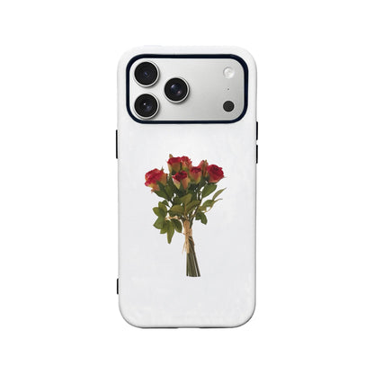Romantic Red Rose Bouquet Phone Case – Classic and Timeless Design