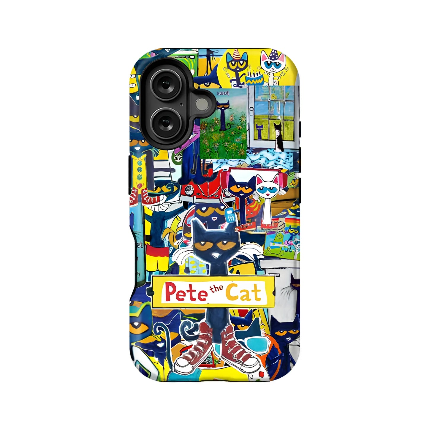 Pete the Cat Fun and Colorful Phone Case