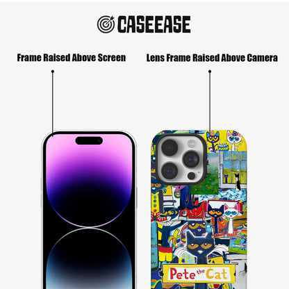 Pete the Cat Fun and Colorful Phone Case