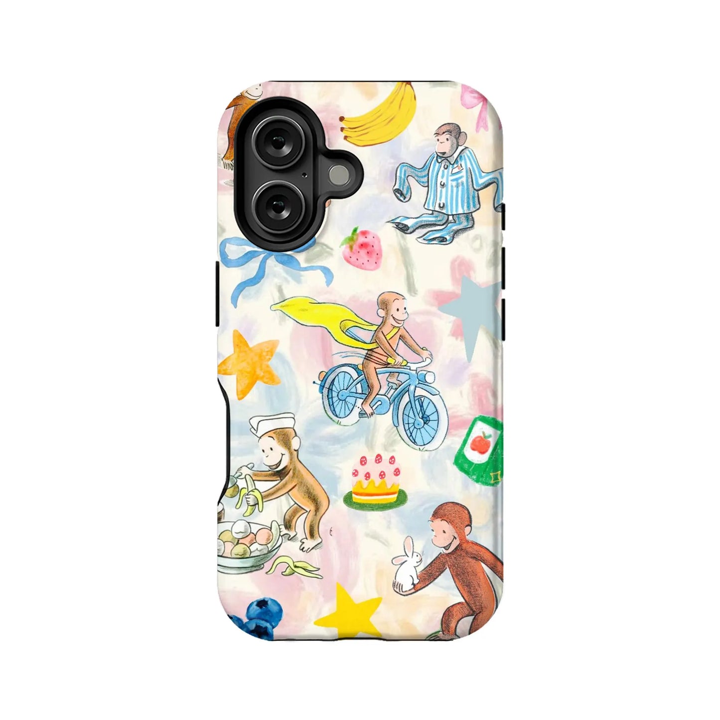 Funda para teléfono divertida de Curious George