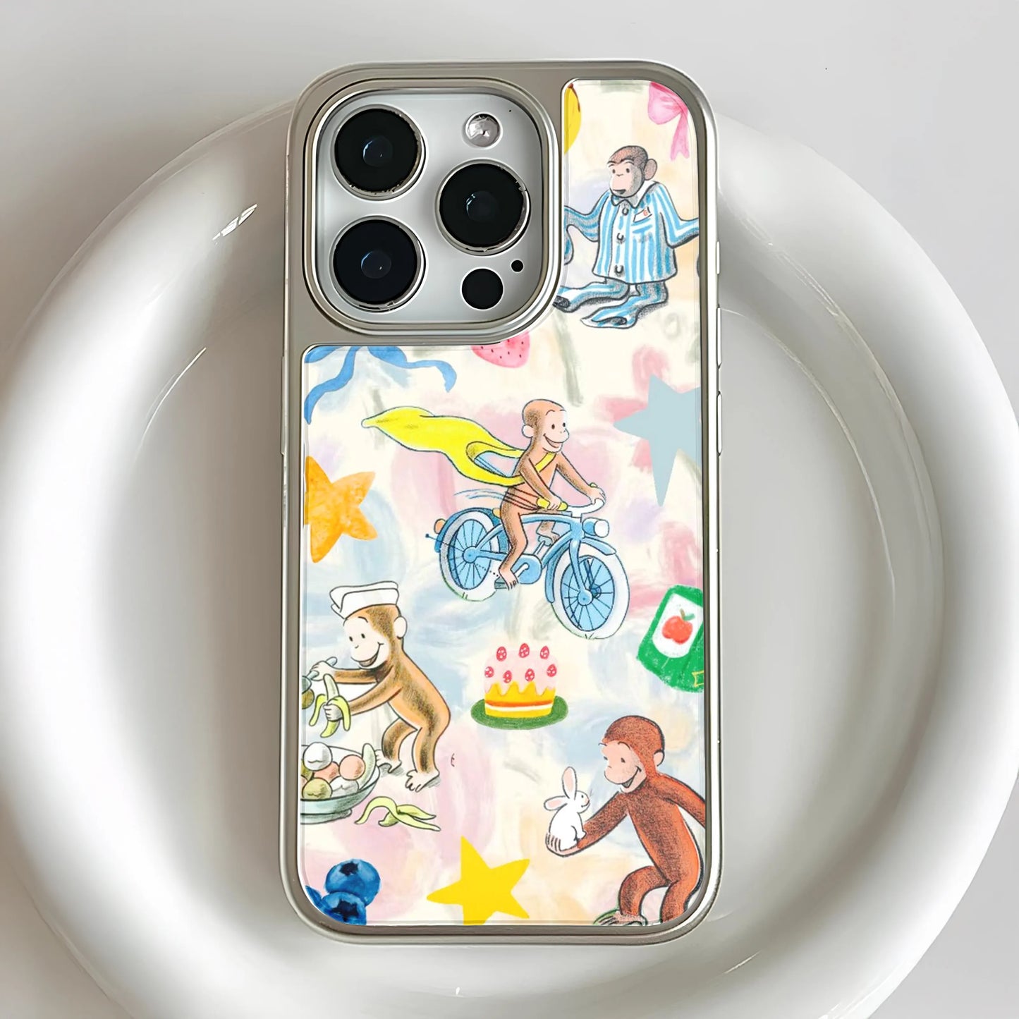 Funda para teléfono Curious George Colorful Adventure