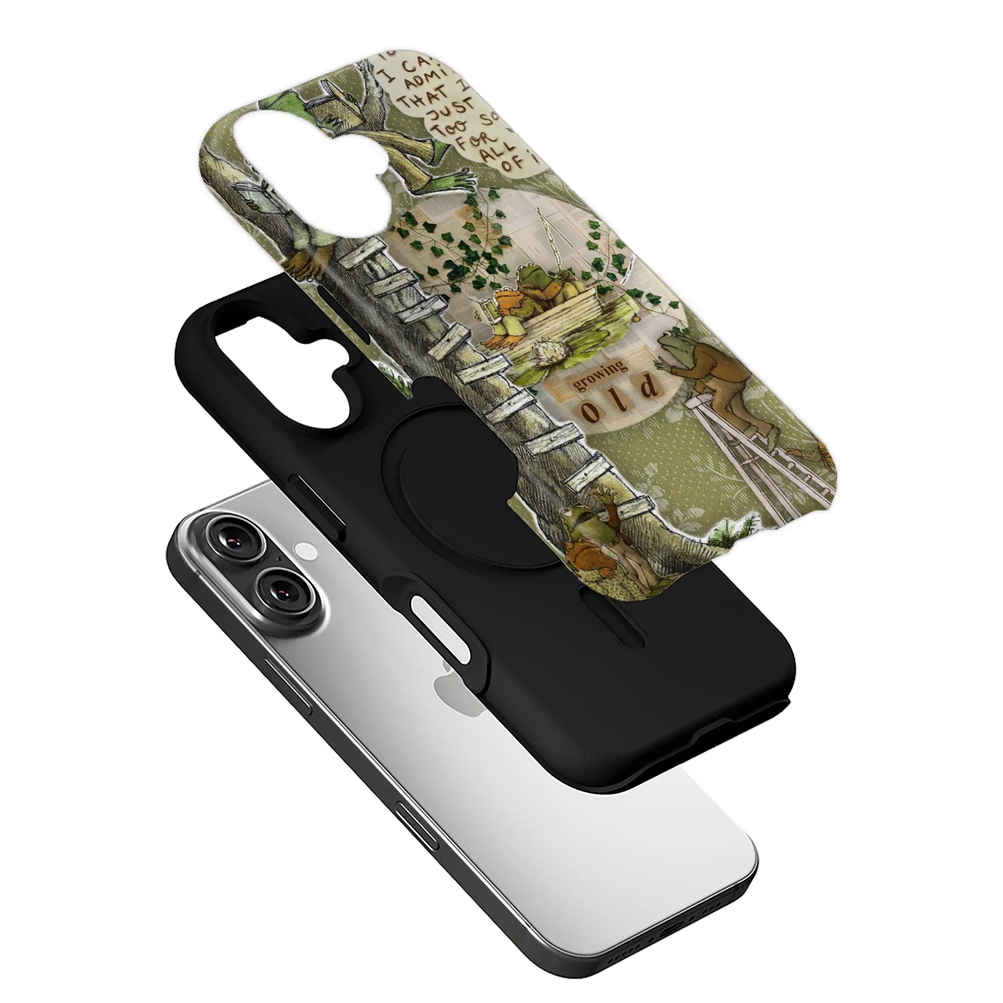 Growing Old Frogs Phone Case