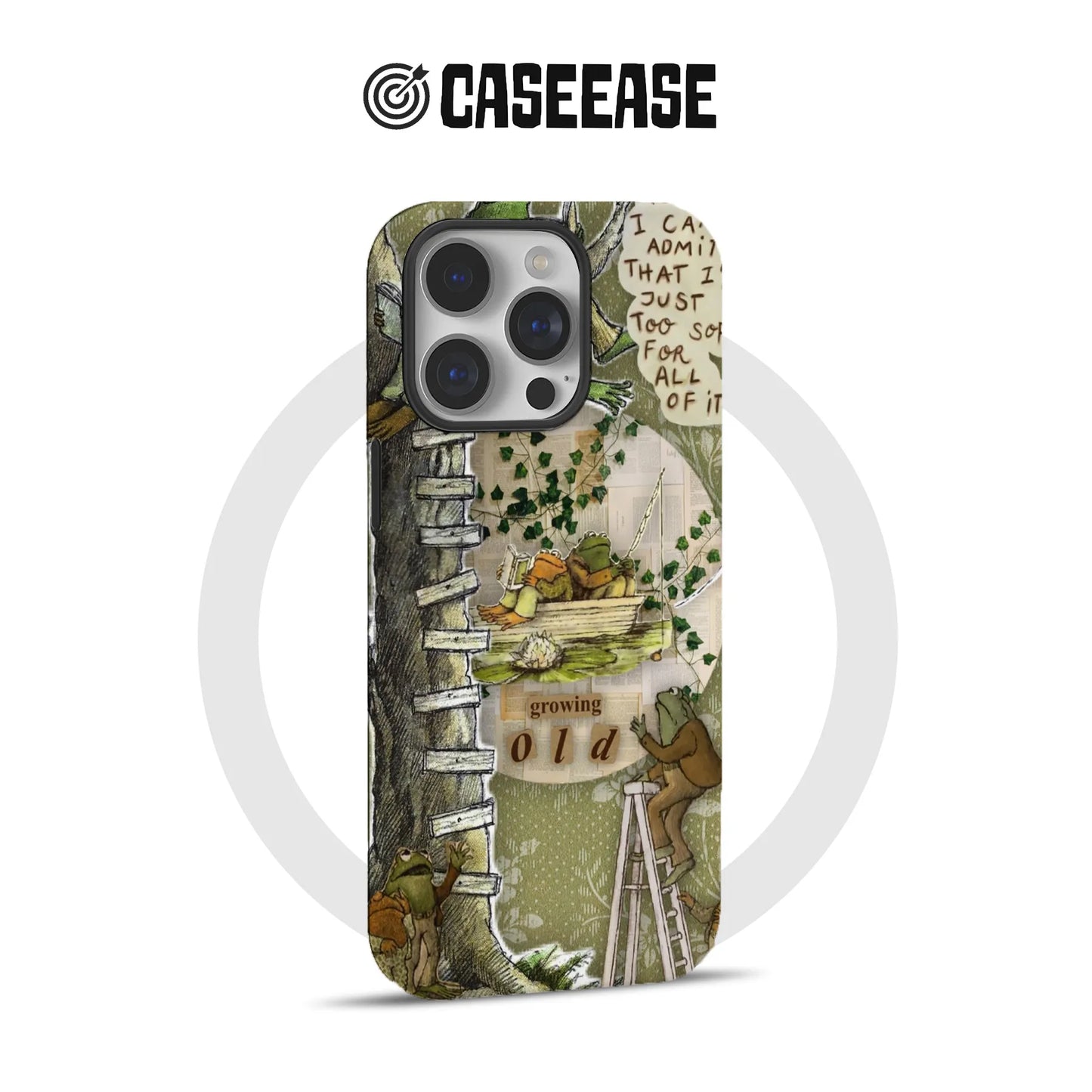 Growing Old Frogs Phone Case