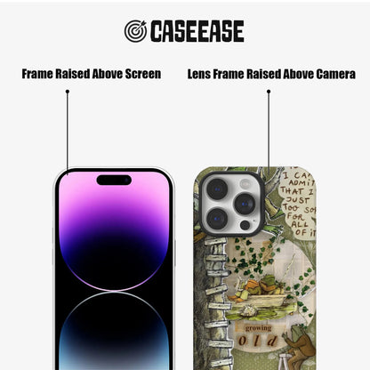 Growing Old Frogs Phone Case