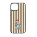 Holographic Chrome Curious George Phone Case - Cute Animal Design