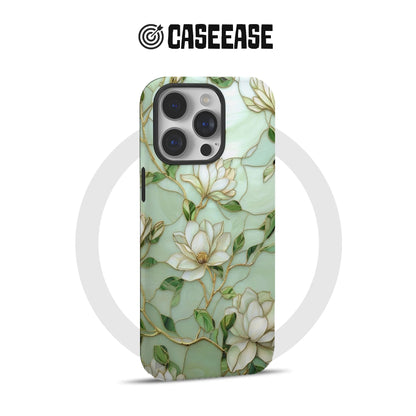 Elegant Magnolia Floral Phone Case