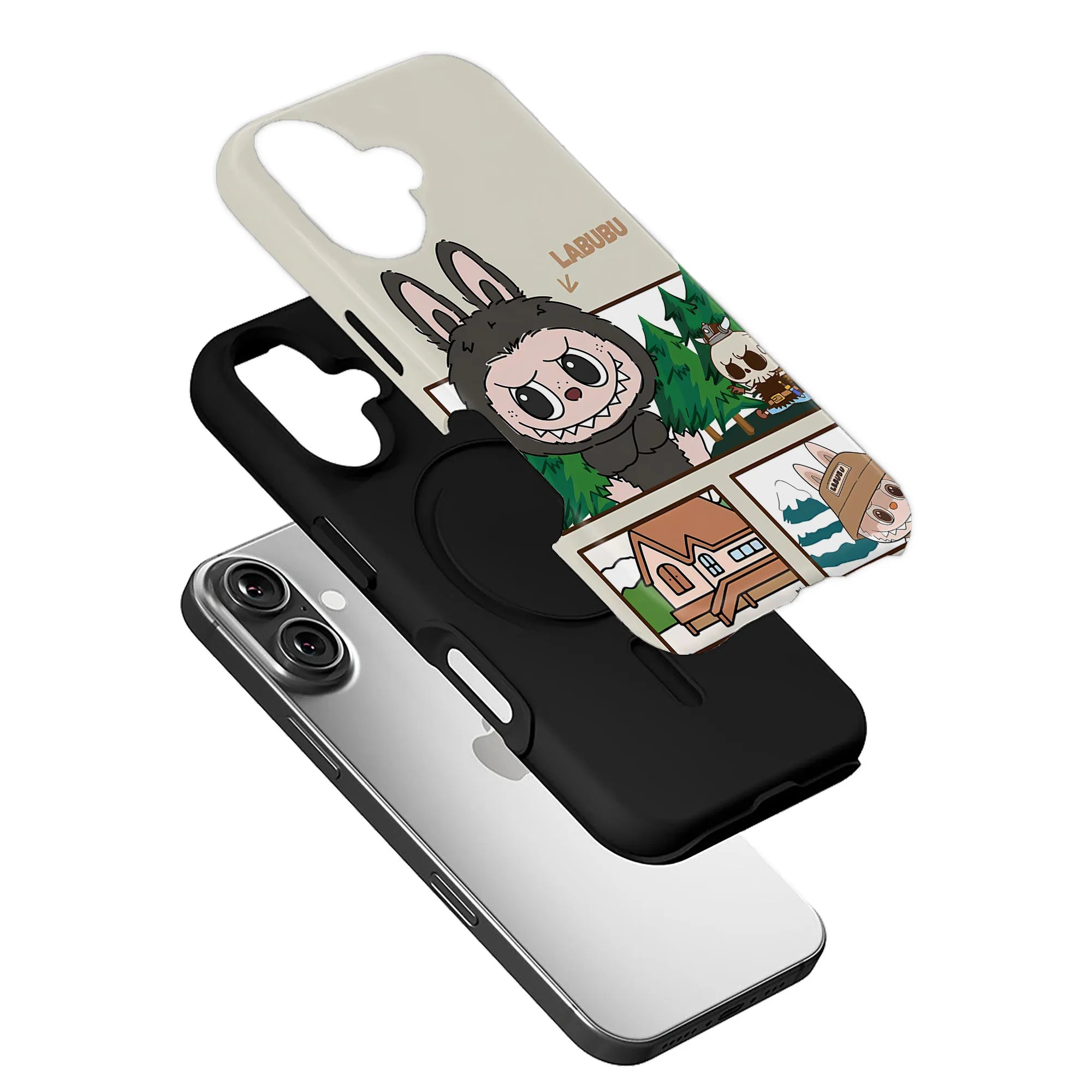 Labubu Cartoon Phone Case for Adventure Lovers