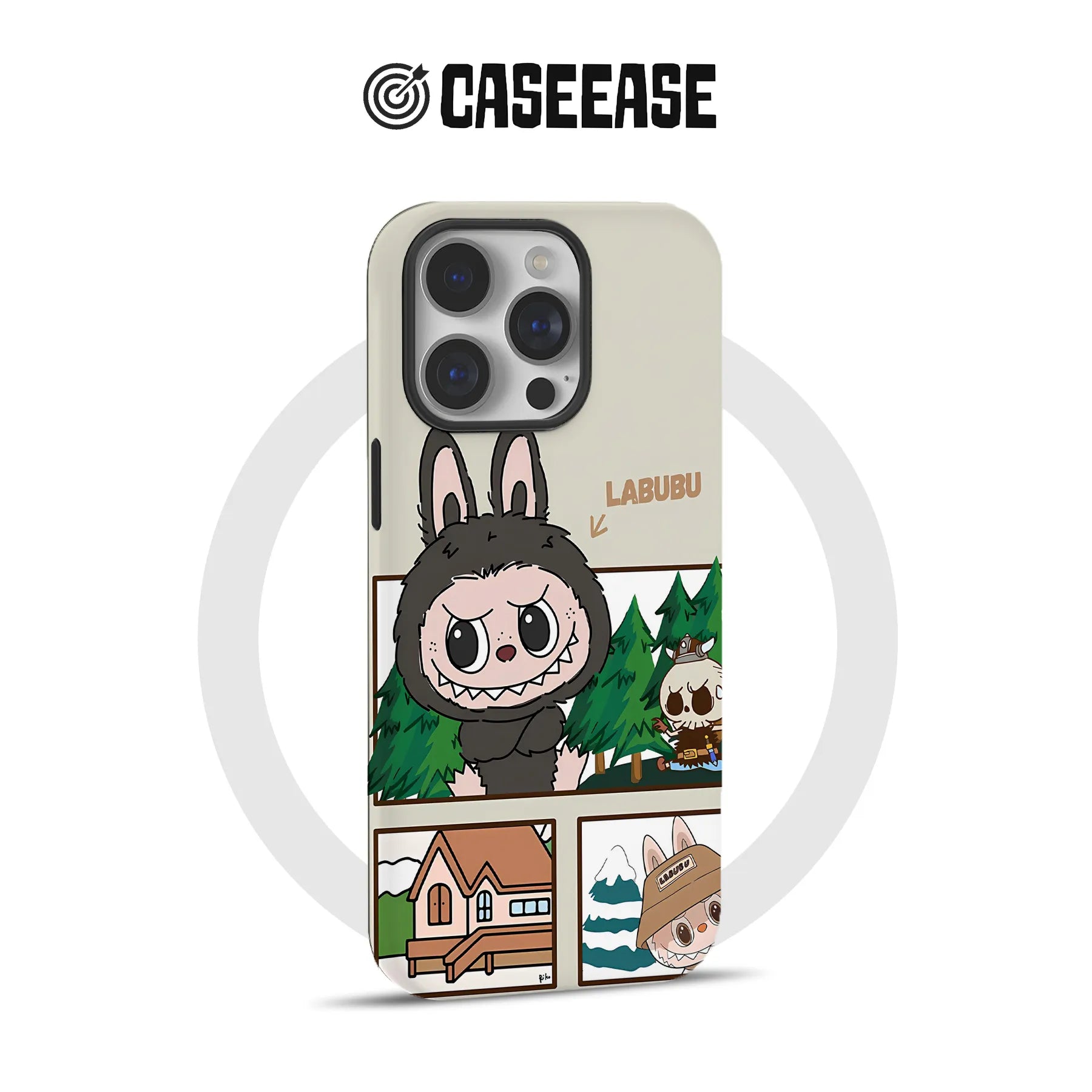 Labubu Cartoon Phone Case for Adventure Lovers