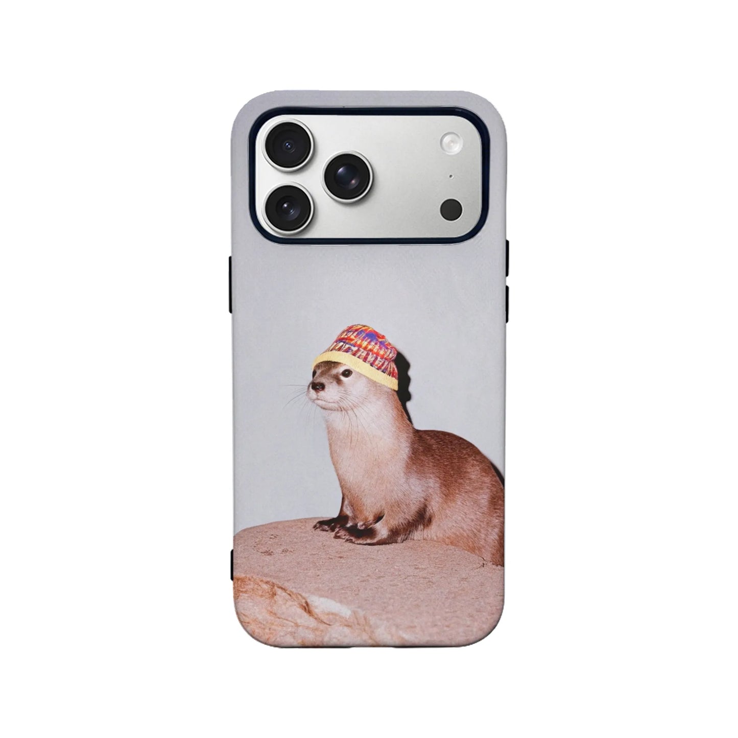 Cute Otter with Beanie Phone Case