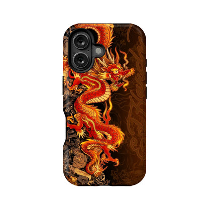 Fiery Dragon Phone Case - Bold Art for Your Device