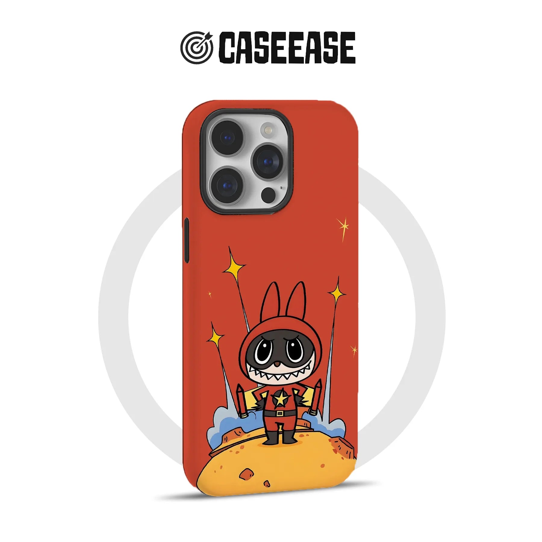 Superhero Labubu Phone Case