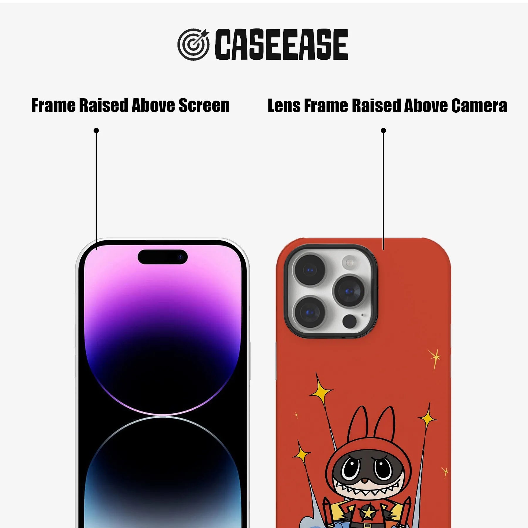Superhero Labubu Phone Case