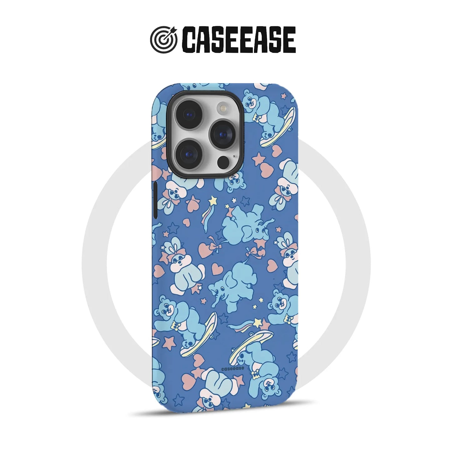 Cute Cartoon Bear Pattern Phone Case