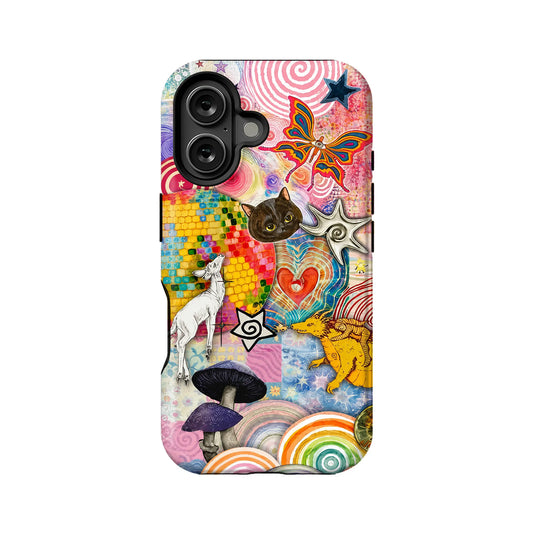 Colorful Whimsical Animals Phone Case