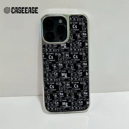 Funda holográfica cromada para iPhone 15 Pro - Elements Chart Design