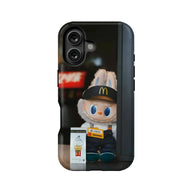 Funda para teléfono con diseño de conejito Labubu de McDonald's: diseño bonito y único