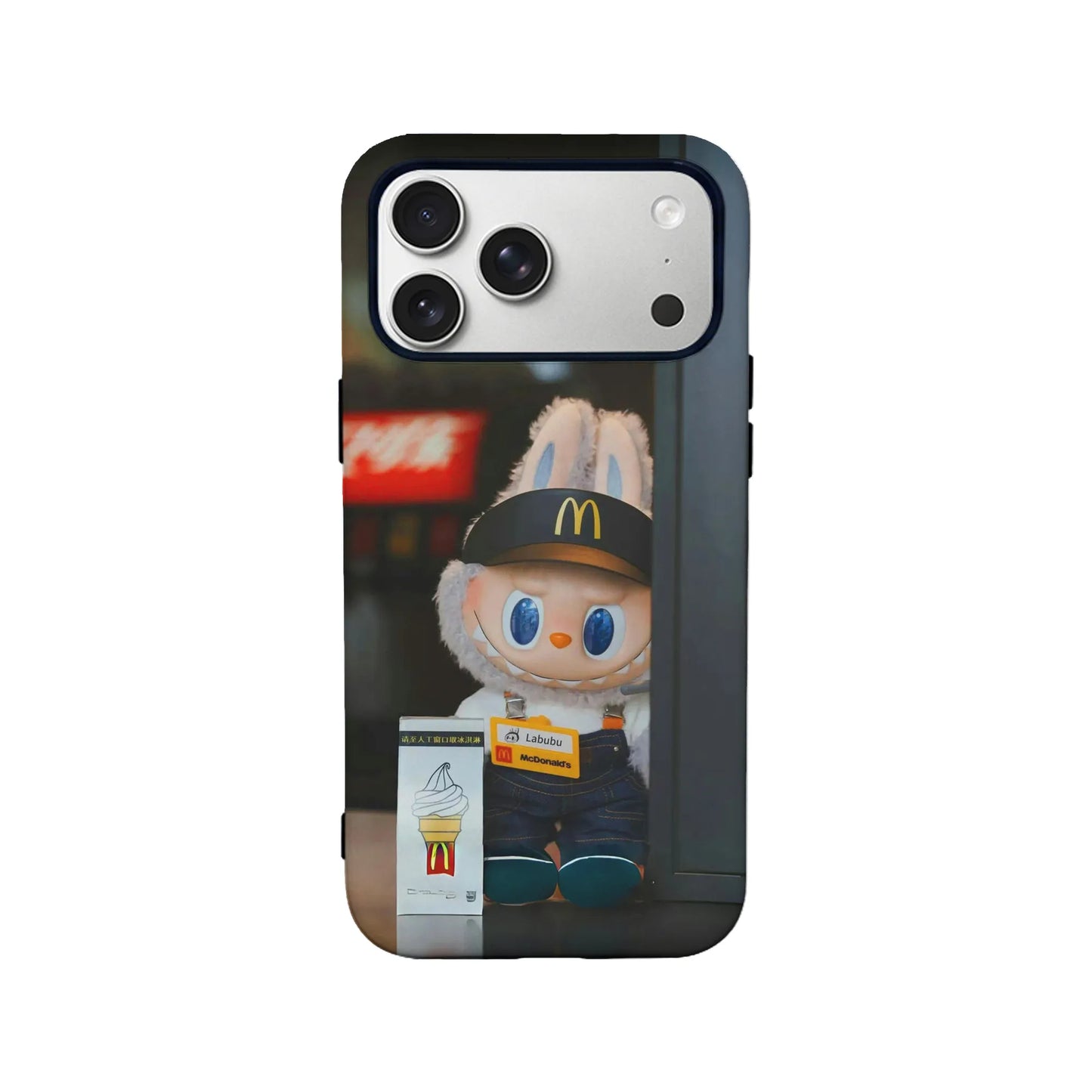 McDonald's Labubu Bunny Phone Case - Cute & Unique Design