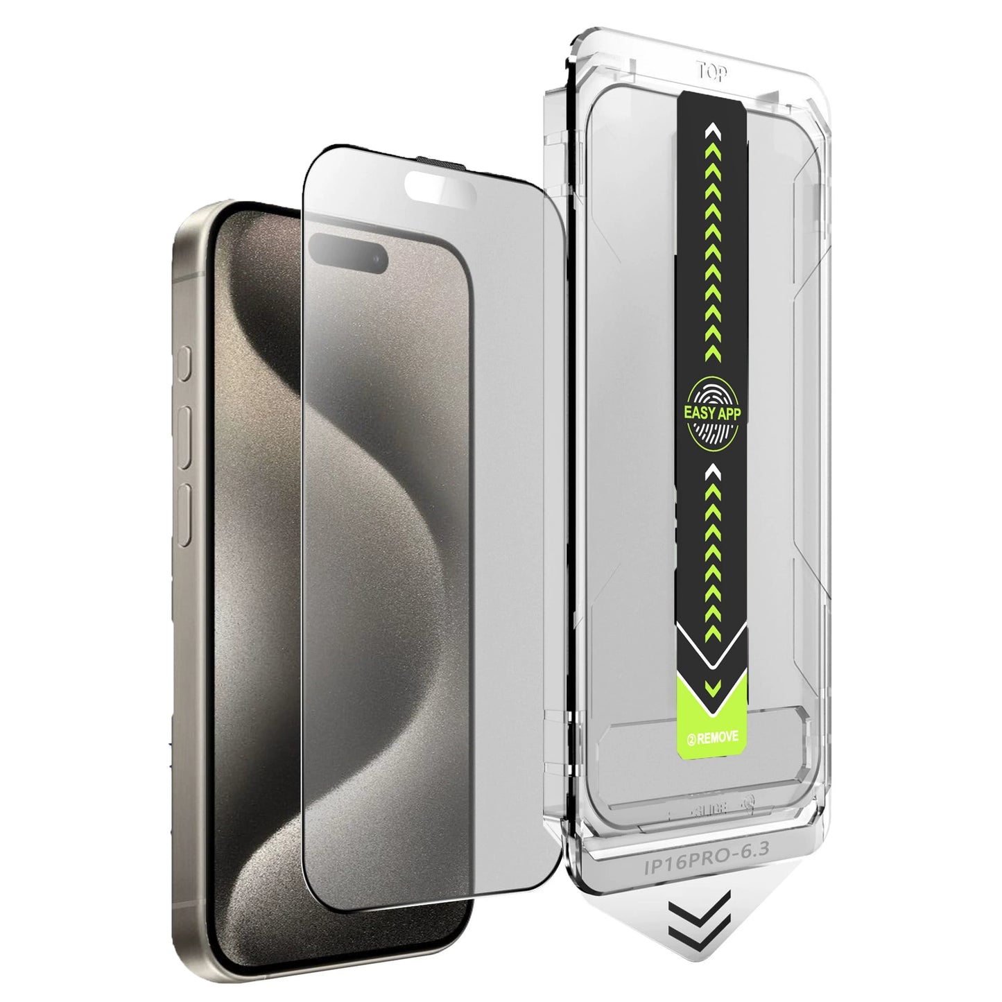 Titan 2026 Dust-Removal Easy-App Screen Protector with Auto Dust Removal & Anti-Static Layer