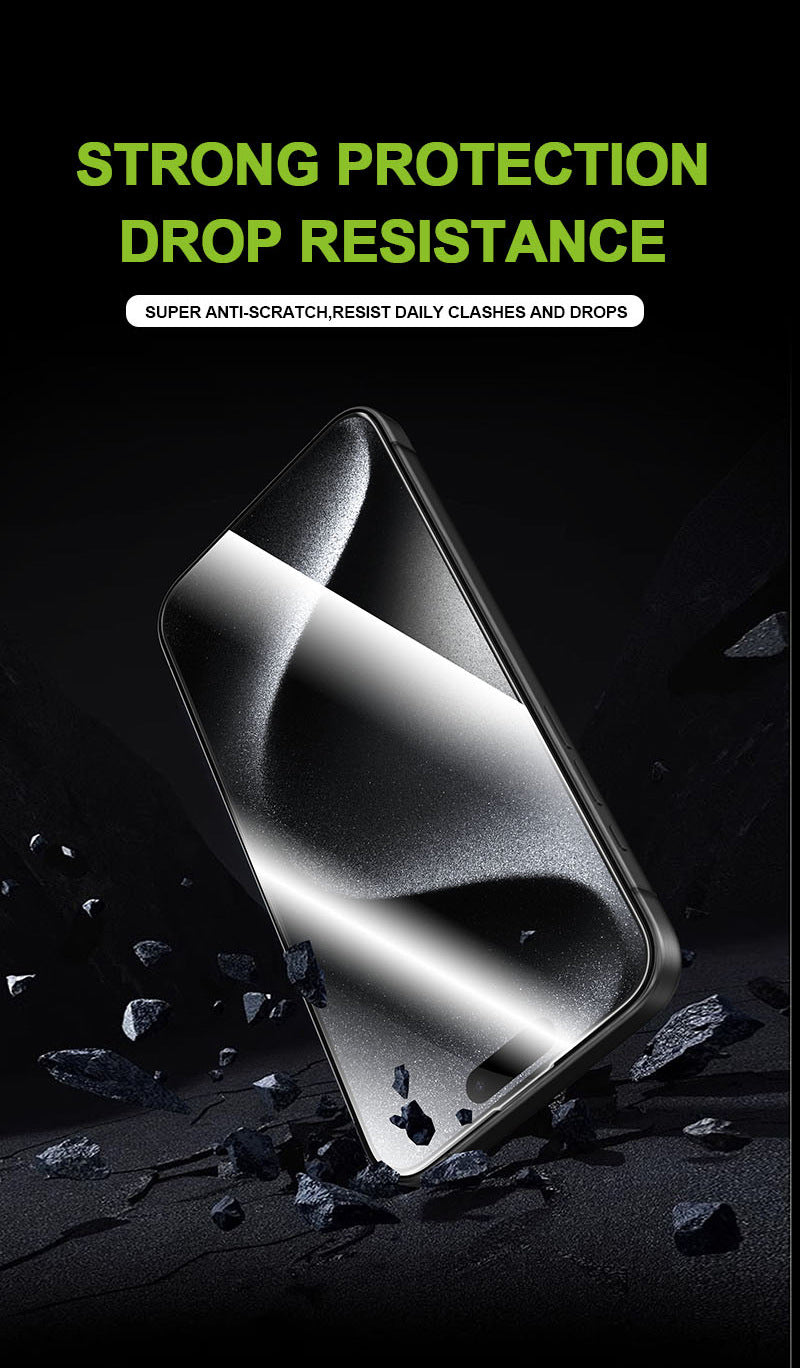 Titan 2026 Dust-Removal Easy-App Screen Protector with Auto Dust Removal & Anti-Static Layer