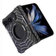 Spiderweb Armor Ring Stand iPhone Duo Case - Original product photo 5