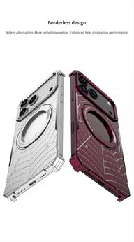 Spiderweb Armor Ring Stand iPhone Duo Case - Original product photo 11