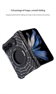 Spiderweb Armor Ring Stand iPhone Duo Case - Original product photo 12