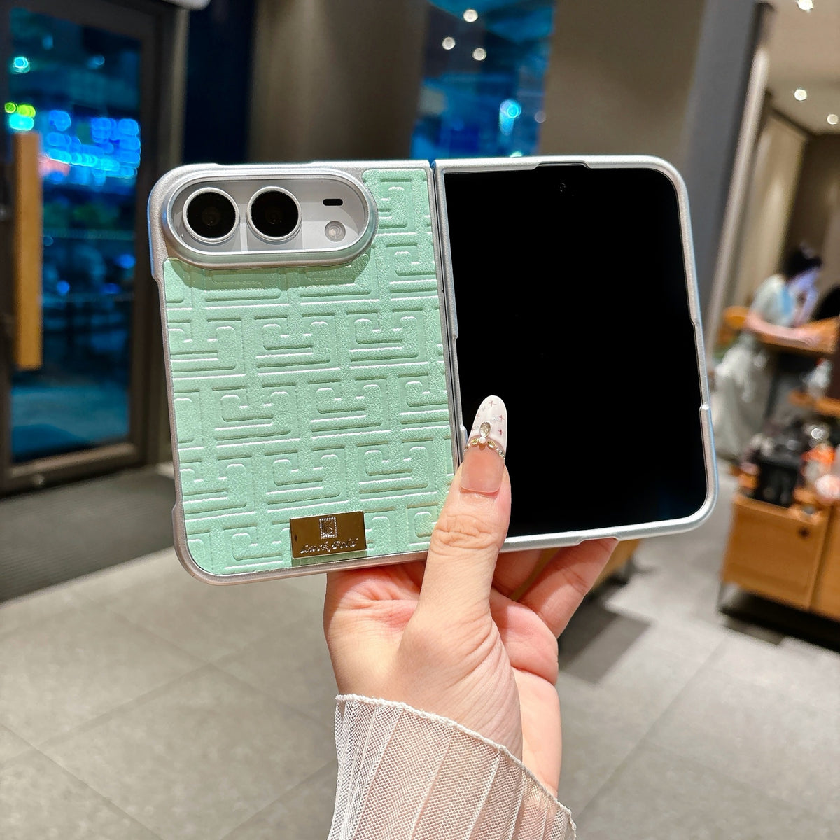 Geometric Texture iPhone Duo Case - Original product photo 11
