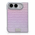 Geometric Texture iPhone Duo Case in Purple, case only