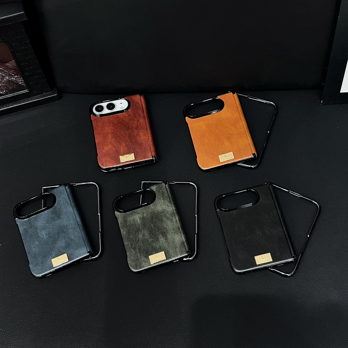 Textured Hinge-Cover iPhone Duo Case - Original product photo 3